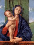 BELLINI, Giovanni Madonna with the Child  65 oil on canvas
